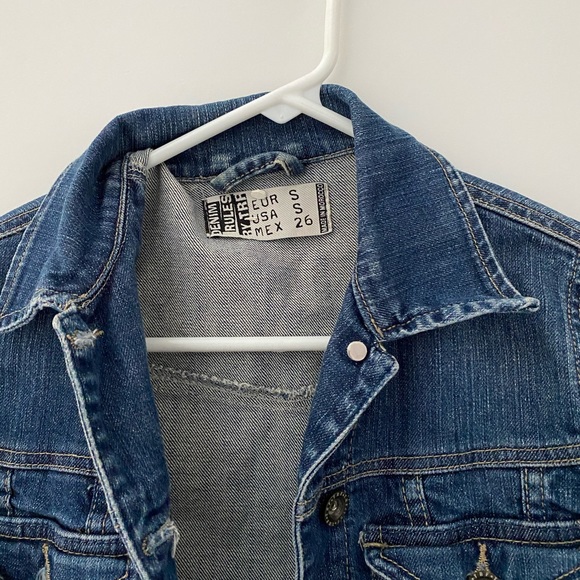 Dark Wash Jean Jacket - Picture 2 of 5